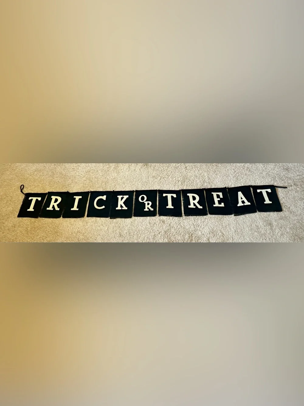 🖤 Black Cat Halloween Candy Dish with 'TRICK or TREAT’ Banner